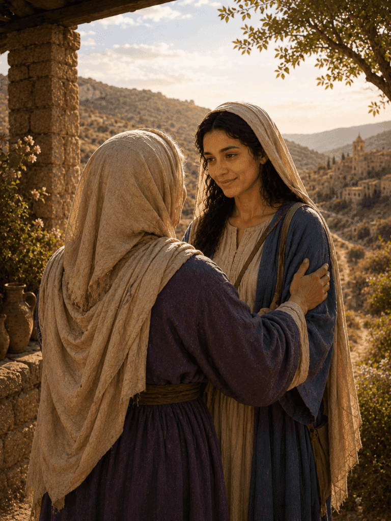 Elizabeth calls Mary blessed among women