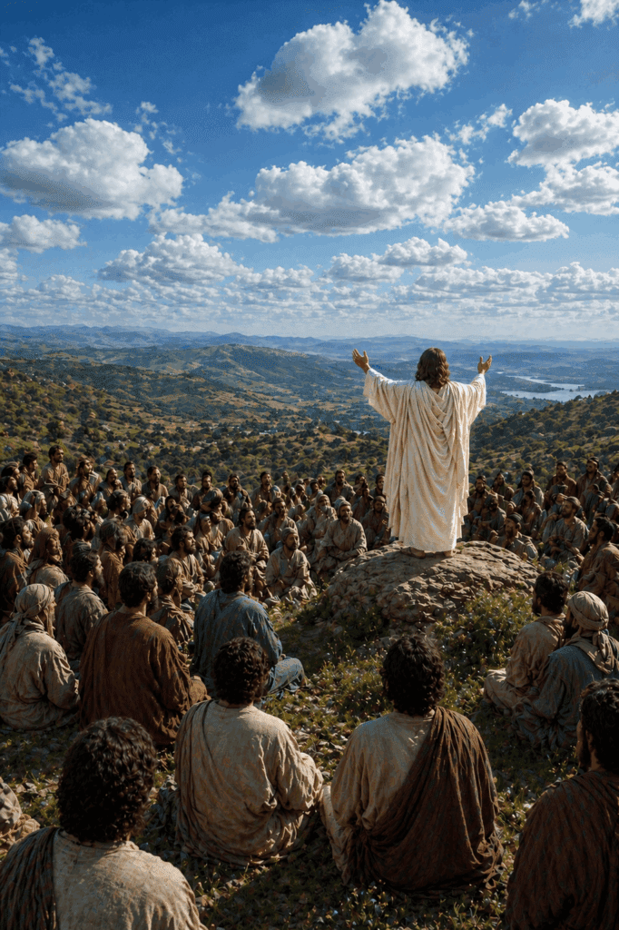 Second Glorious Mystery of the Rosary. Before ascending into Heaven, Jesus gives His disciples His final blessing and strengthens them for their mission.