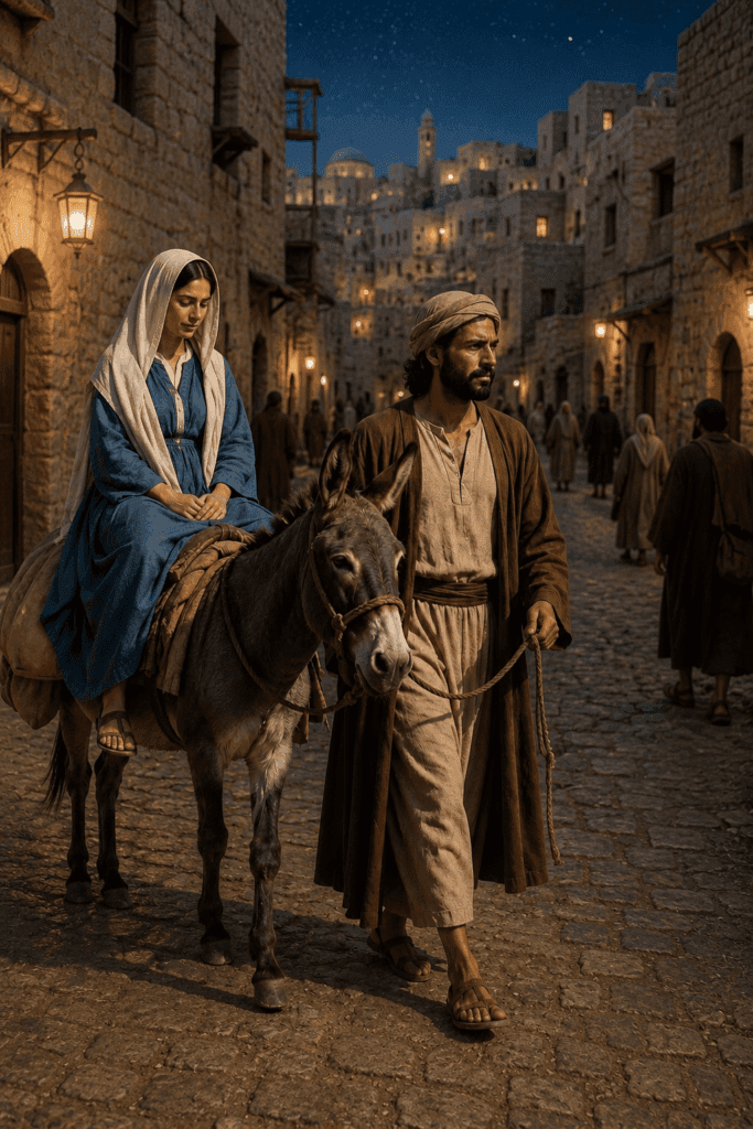 Jesus is born in Bethlehem