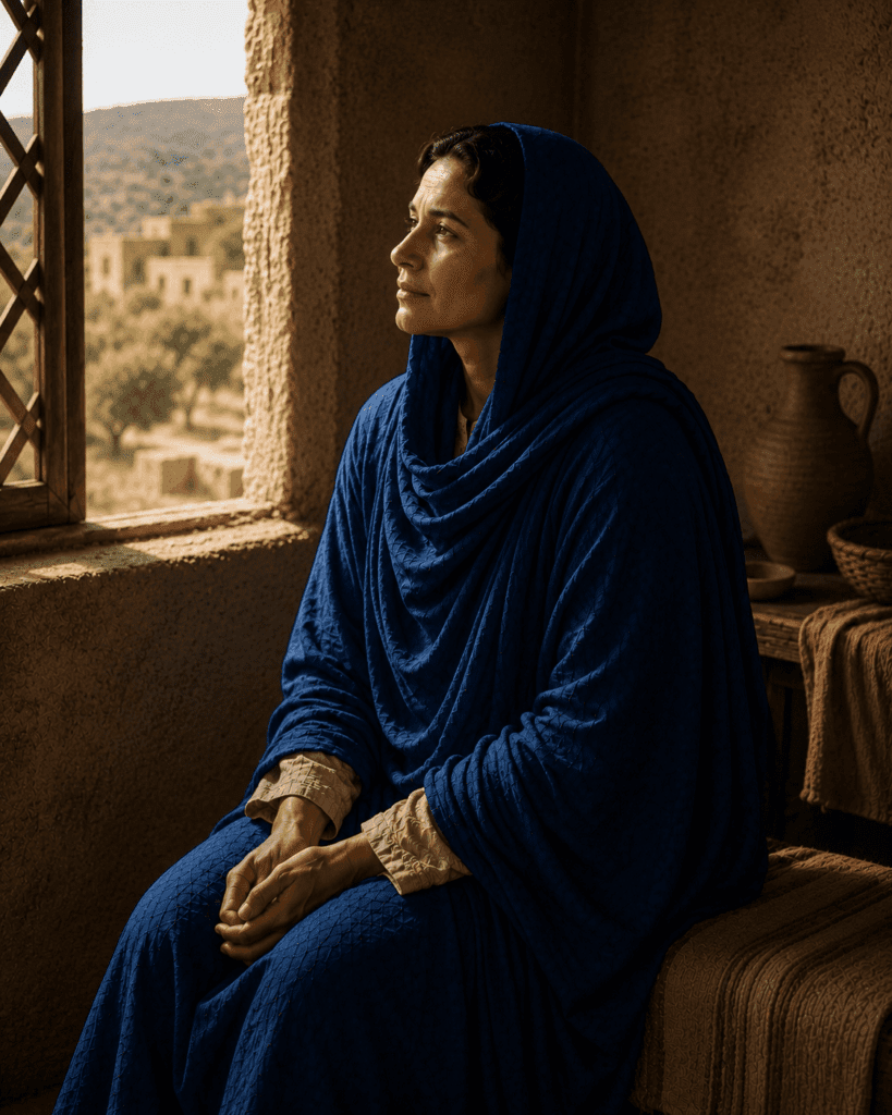 Mary treasures these events in her heart