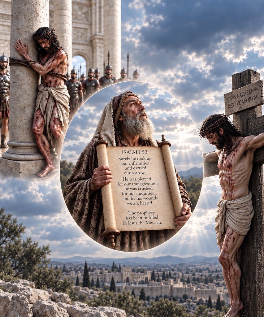 Jesus fulfilled the prophecy of Isaiah through His suffering and Passion.