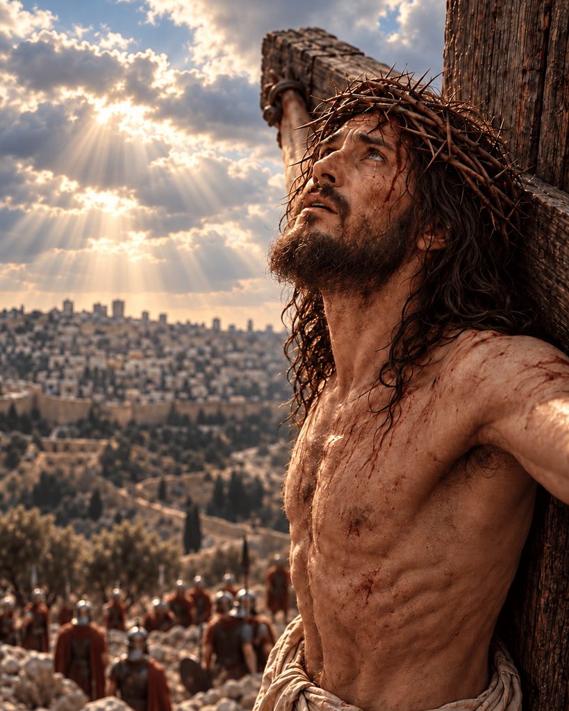 Jesus cries out from the cross, “My God, My God, why have You forsaken Me?”